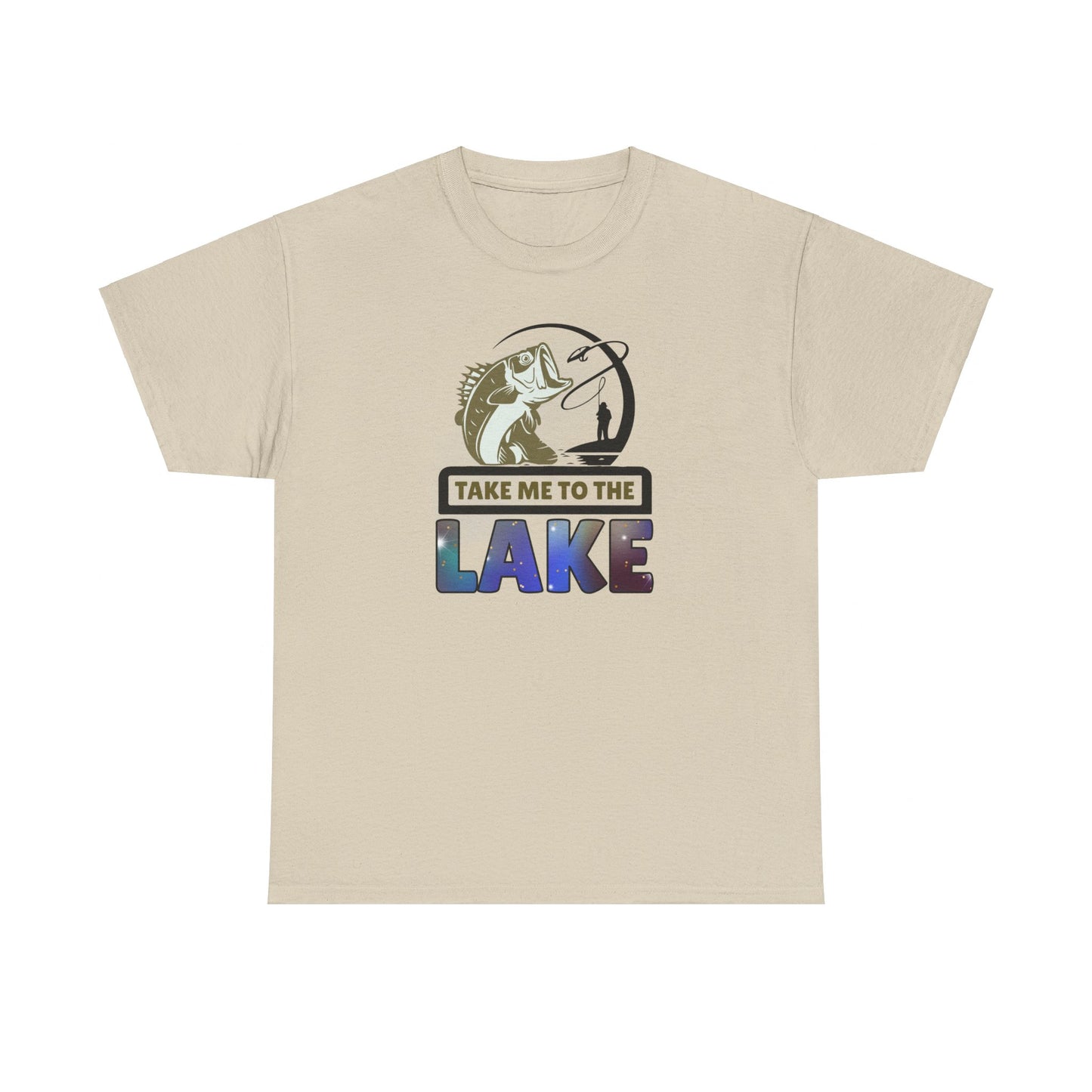 Take Me To The Lake Cotton Tee - Kim’s Signature Beauty & Accessories    