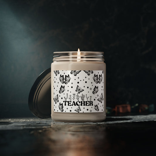 Teacher Butterfly Soy Candle, 9oz - Kim’s Signature Beauty & Accessories    