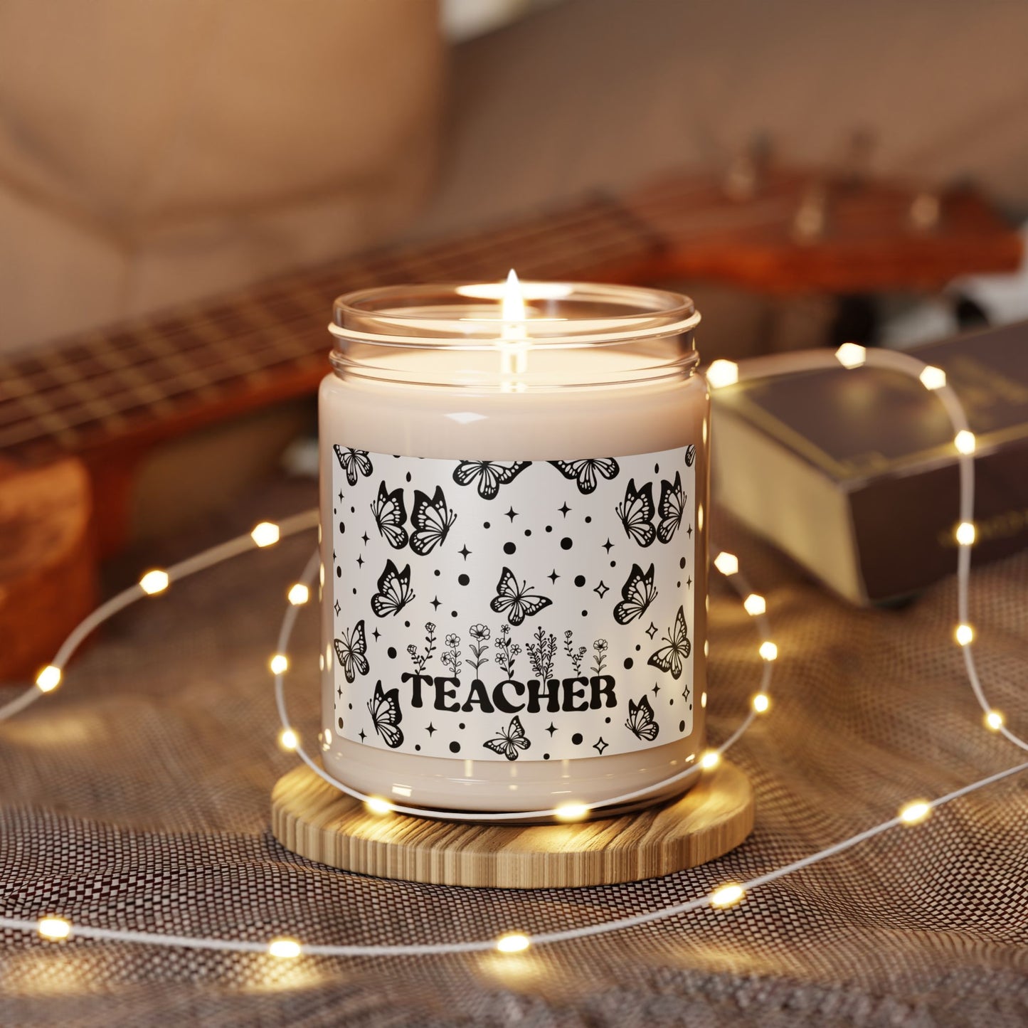 Teacher Butterfly Soy Candle, 9oz - Kim’s Signature Beauty & Accessories    