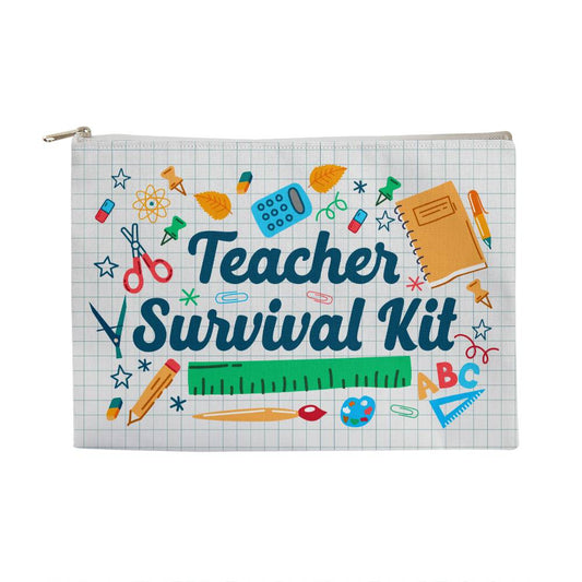 Teacher Survival Kit Large Zippered bag - Kim’s Signature Beauty & Accessories    
