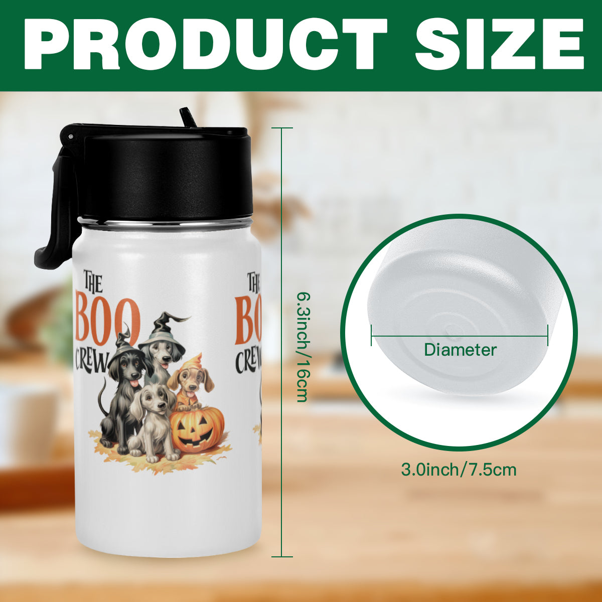 The Boo Crew 12oz Tumbler - Kim’s Signature Beauty & Accessories    
