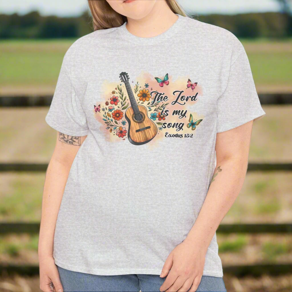 The Lord Is My Song Tee - Kim’s Signature Beauty & Accessories    