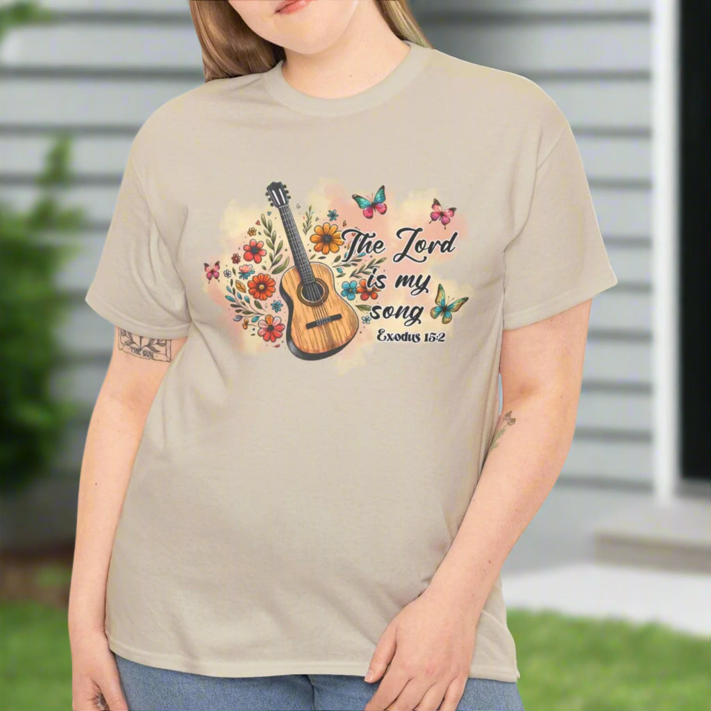 The Lord Is My Song Tee - Kim’s Signature Beauty & Accessories    