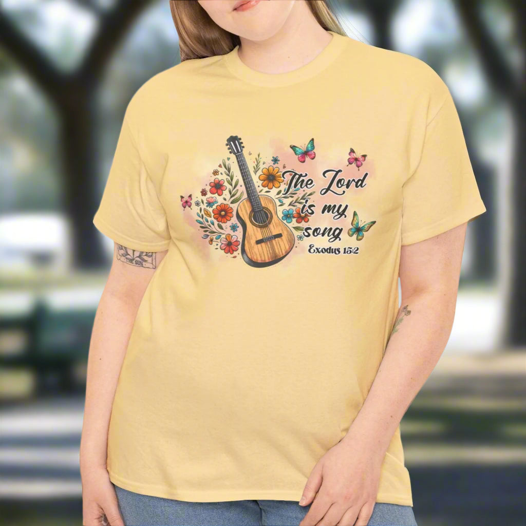 The Lord Is My Song Tee - Kim’s Signature Beauty & Accessories    