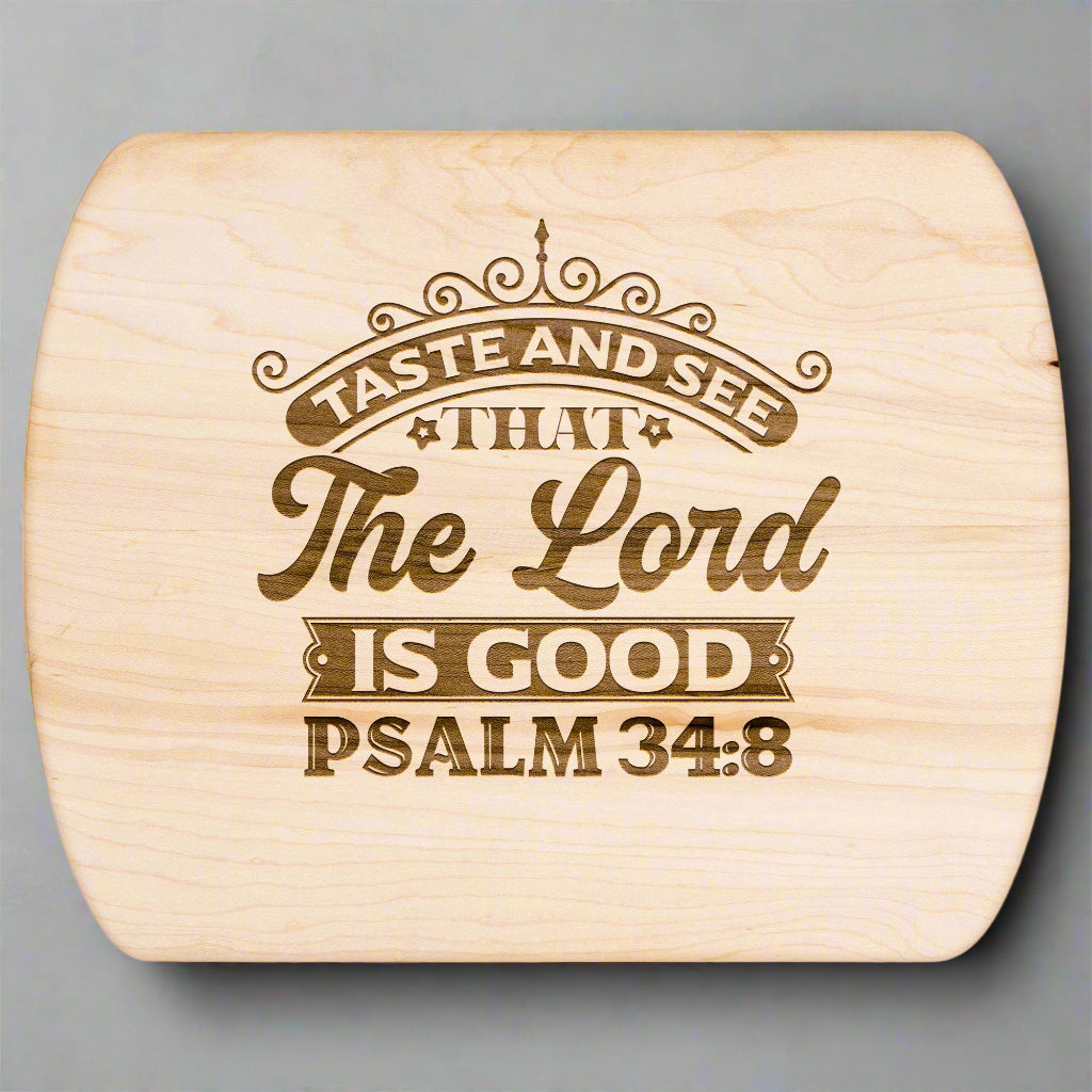 The Lord is Good Cutting Board - Kim’s Signature Beauty & Accessories    