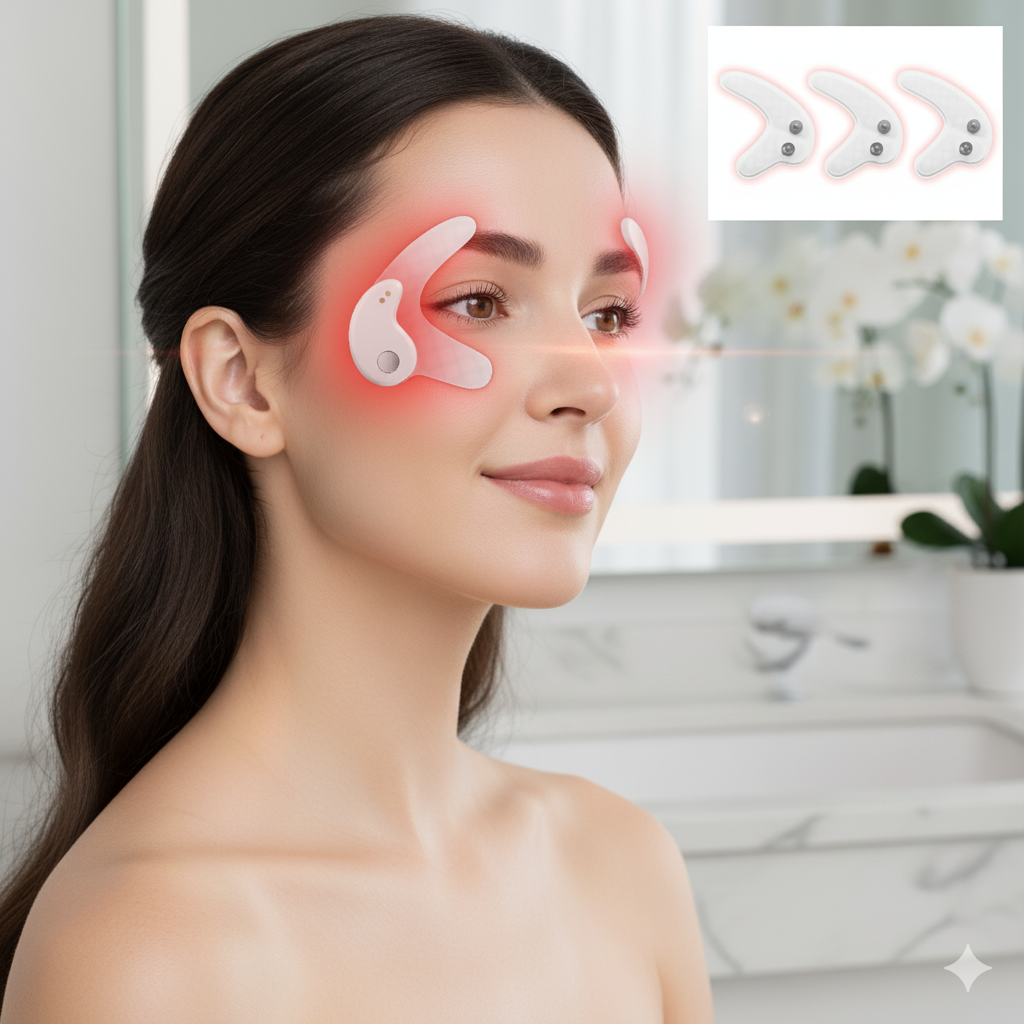 The Ultimate Eye Refresh: Red Light & Vibration Massager - Kim’s Signature Beauty & Accessories    