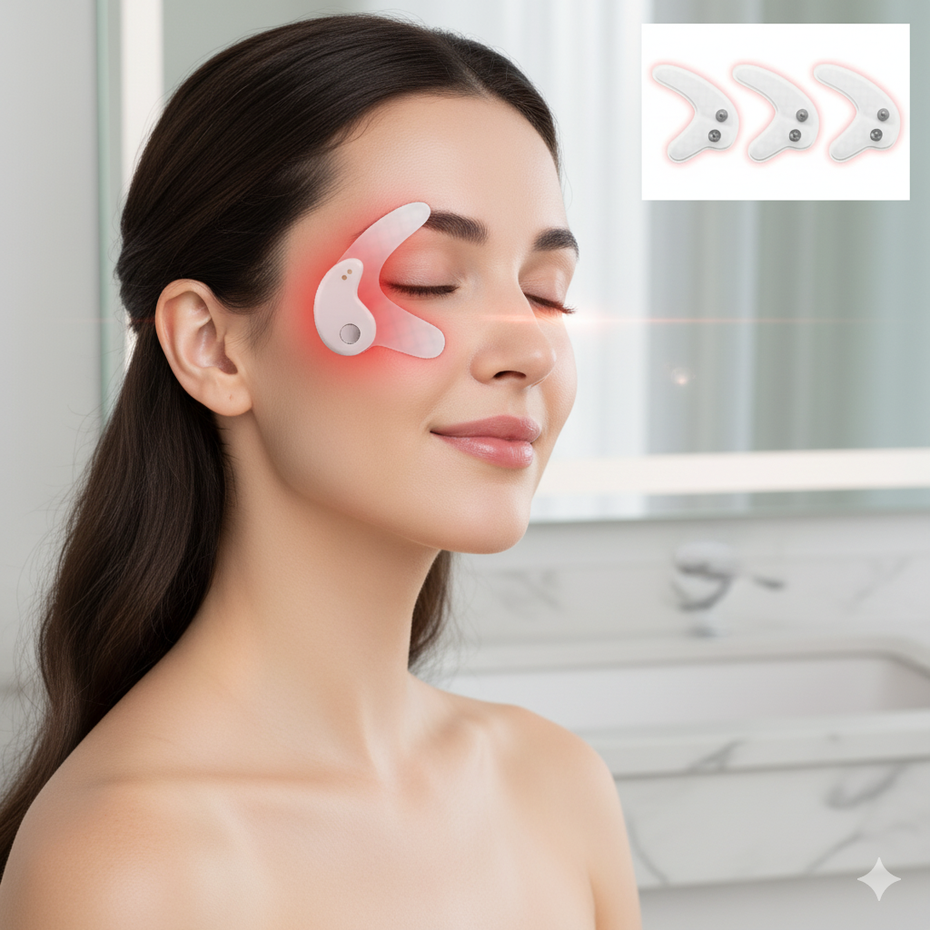 The Ultimate Eye Refresh: Red Light & Vibration Massager - Kim’s Signature Beauty & Accessories    