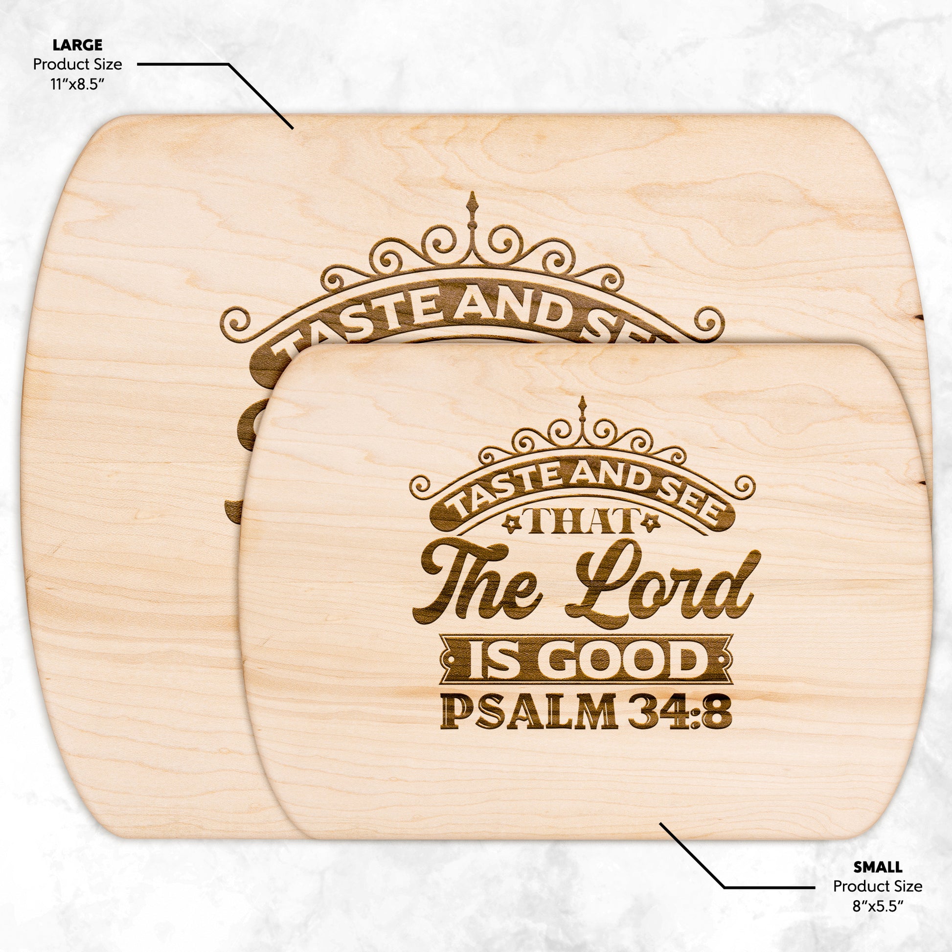 The Lord is Good Cutting Board - Kim’s Signature Beauty & Accessories    (Store description)