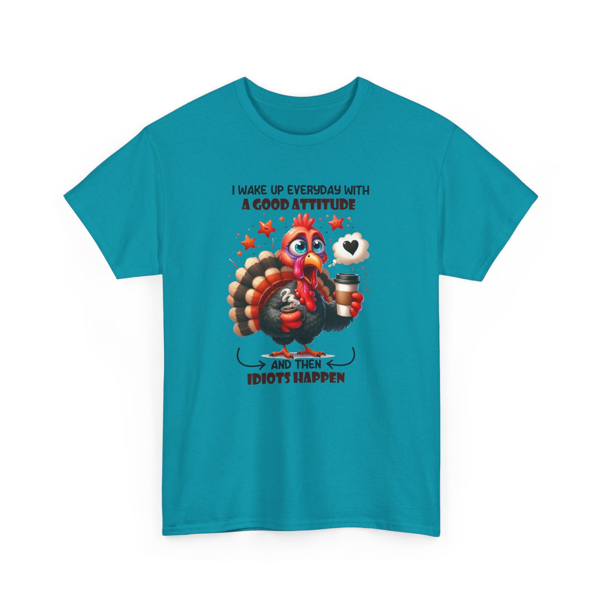 Then Idiots Happen |  Cotton Tee - Kim’s Signature Beauty & Accessories    