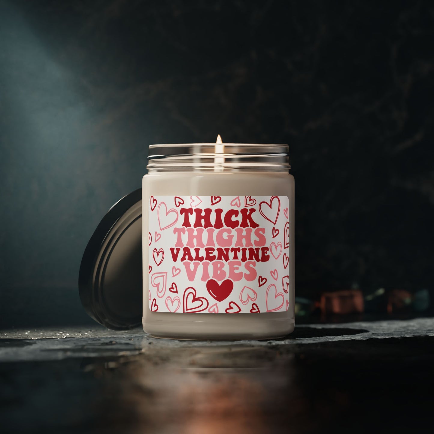 Thick Thighs, Valentine's Vibes Candle - Kim’s Signature Beauty & Accessories    