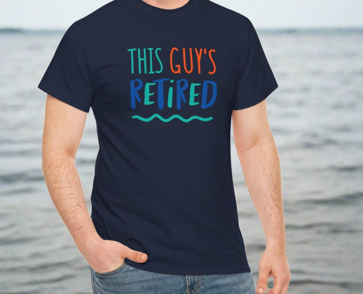 This Guy Is Retired Tee - Kim’s Signature Beauty & Accessories    