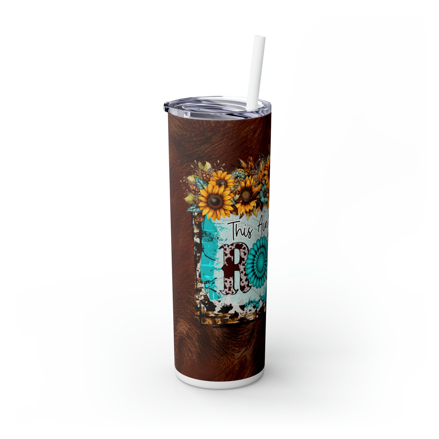 This Isn't my first Rodeo Tumbler with Straw, 20oz - Kim’s Signature Beauty & Accessories    