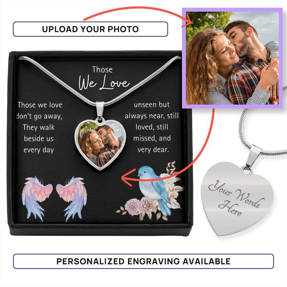 Those We Love Are Always Near | Photo Necklace - Kim’s Signature Beauty & Accessories    