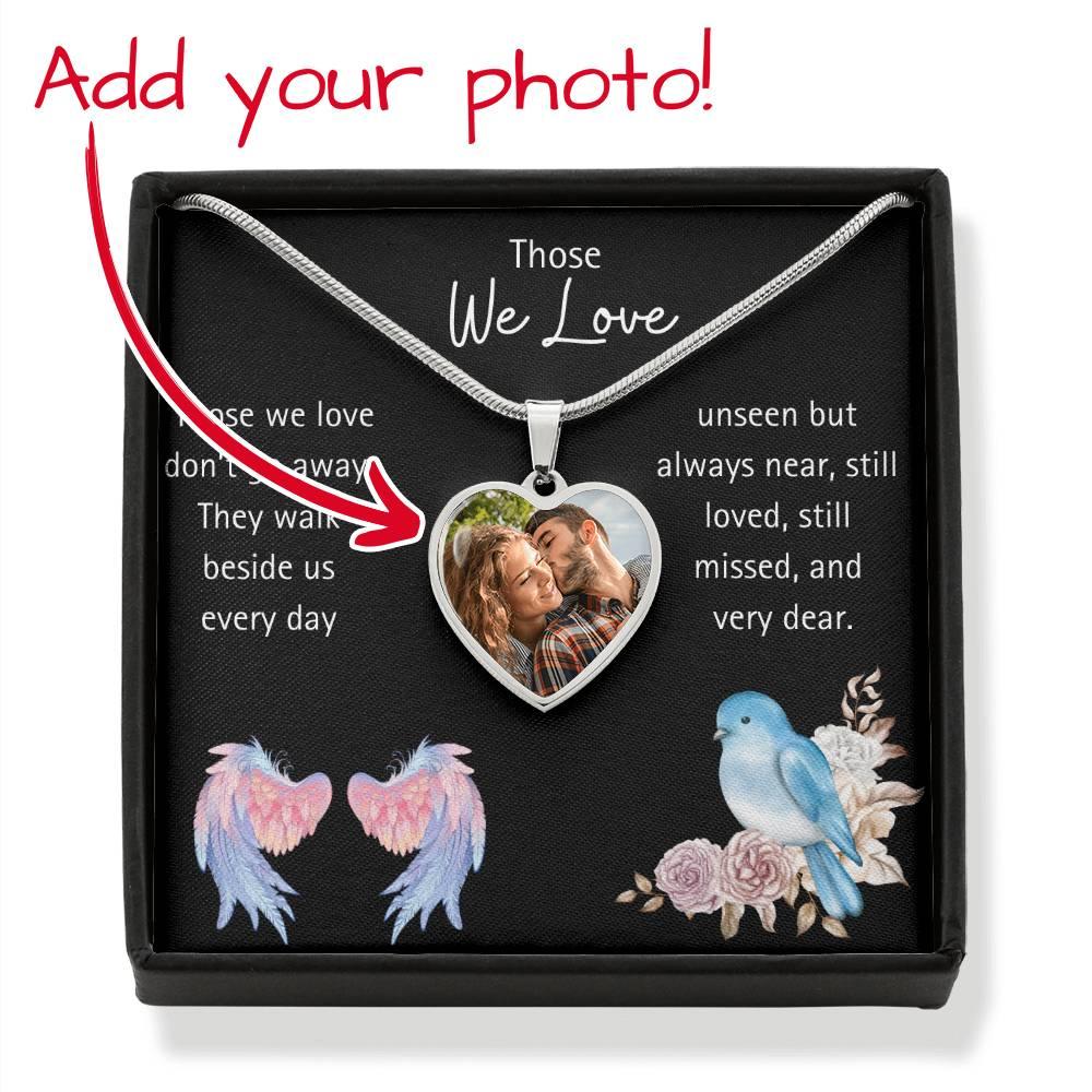 Those We Love Are Always Near | Photo Necklace - Kim’s Signature Beauty & Accessories    