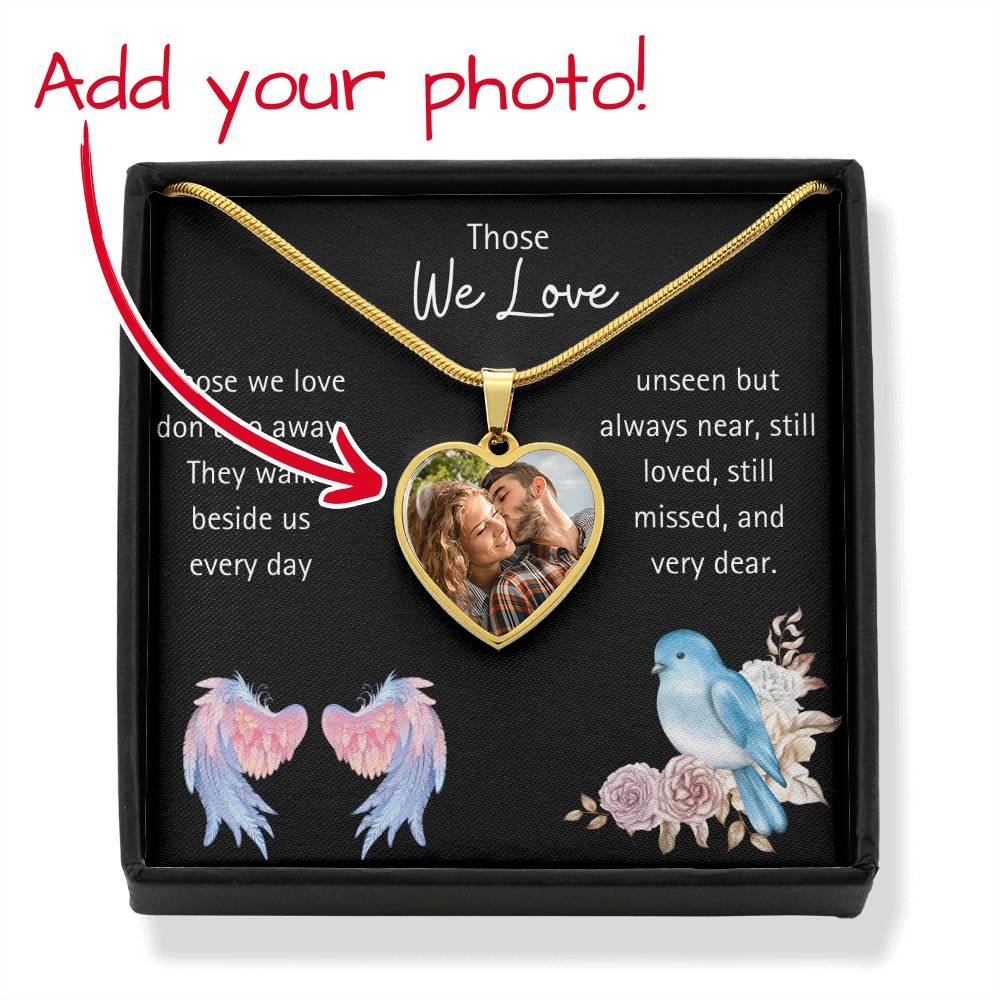 Those We Love Are Always Near | Photo Necklace - Kim’s Signature Beauty & Accessories    