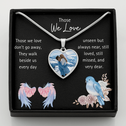 Those We Love Are Always Near | Photo Necklace - Kim’s Signature Beauty & Accessories    