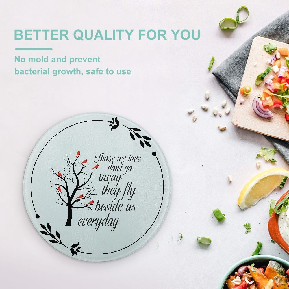 Those We Love | Tempered Glass Cutting Board - Kim’s Signature Beauty & Accessories    