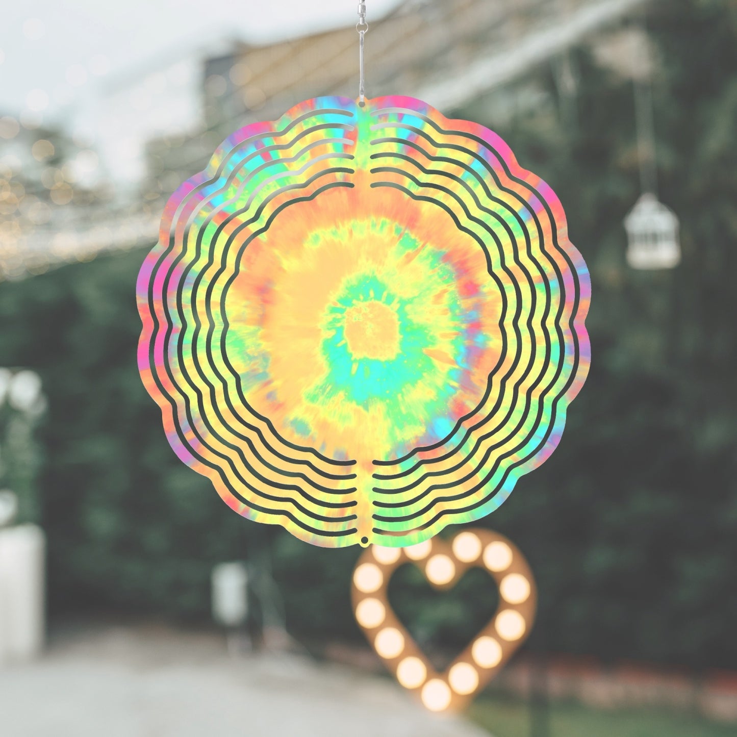 Tie Dye Flower Wind Spinner - Kim’s Signature Beauty & Accessories    