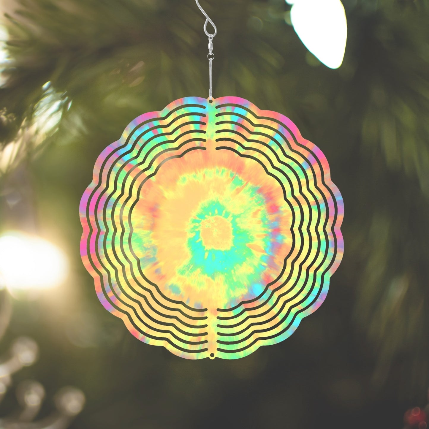 Tie Dye Flower Wind Spinner - Kim’s Signature Beauty & Accessories    