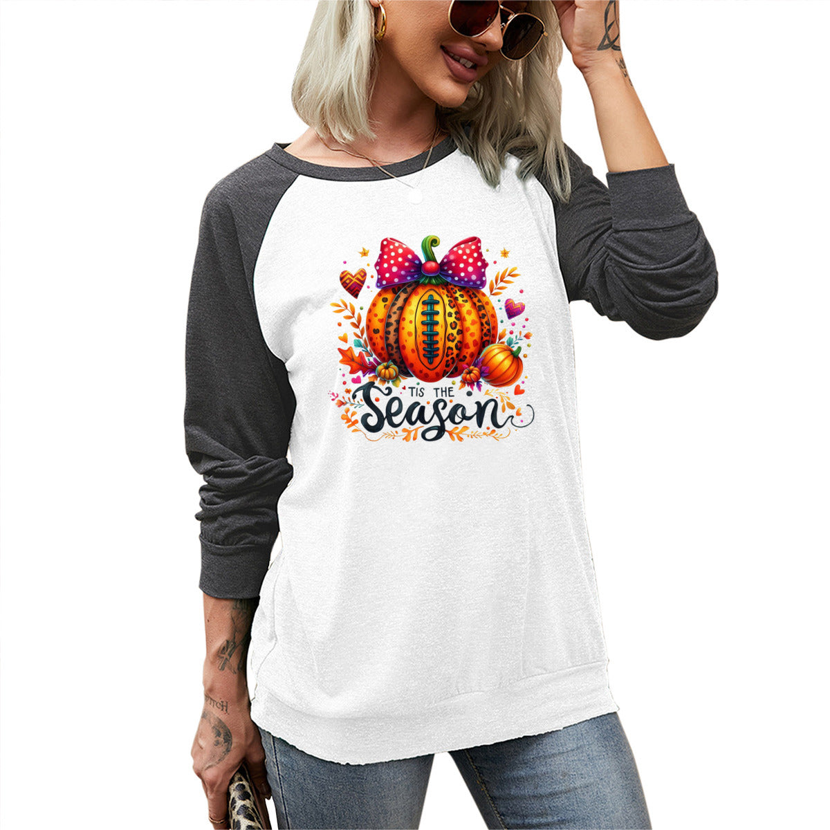Tis The Season Long Sleeve Tee - Kim’s Signature Beauty & Accessories    