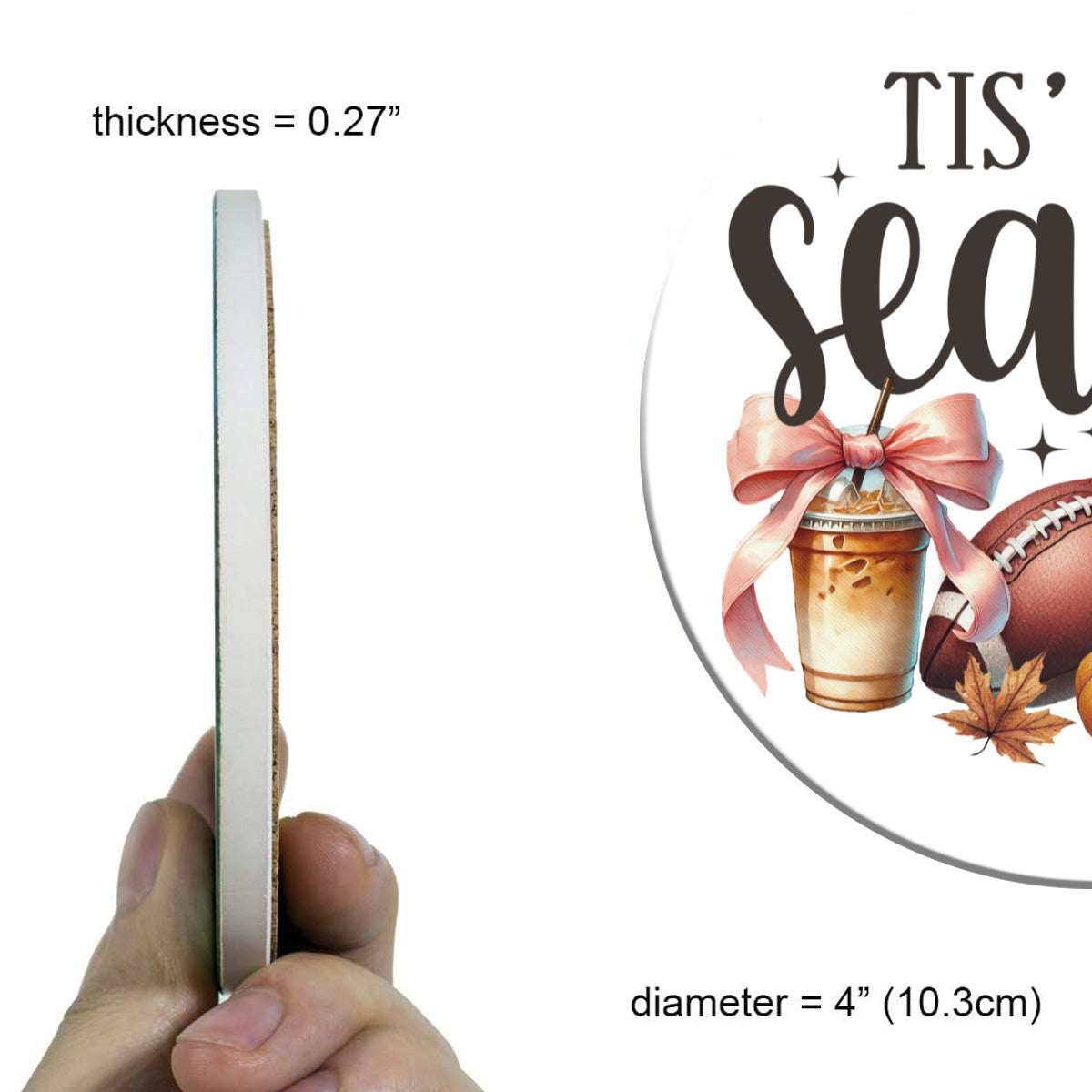 Tis the Season Coaster - Kim’s Signature Beauty & Accessories    