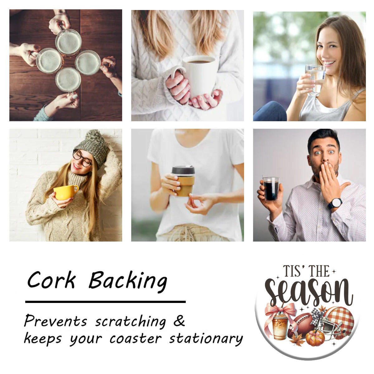 Tis the Season Coaster - Kim’s Signature Beauty & Accessories    