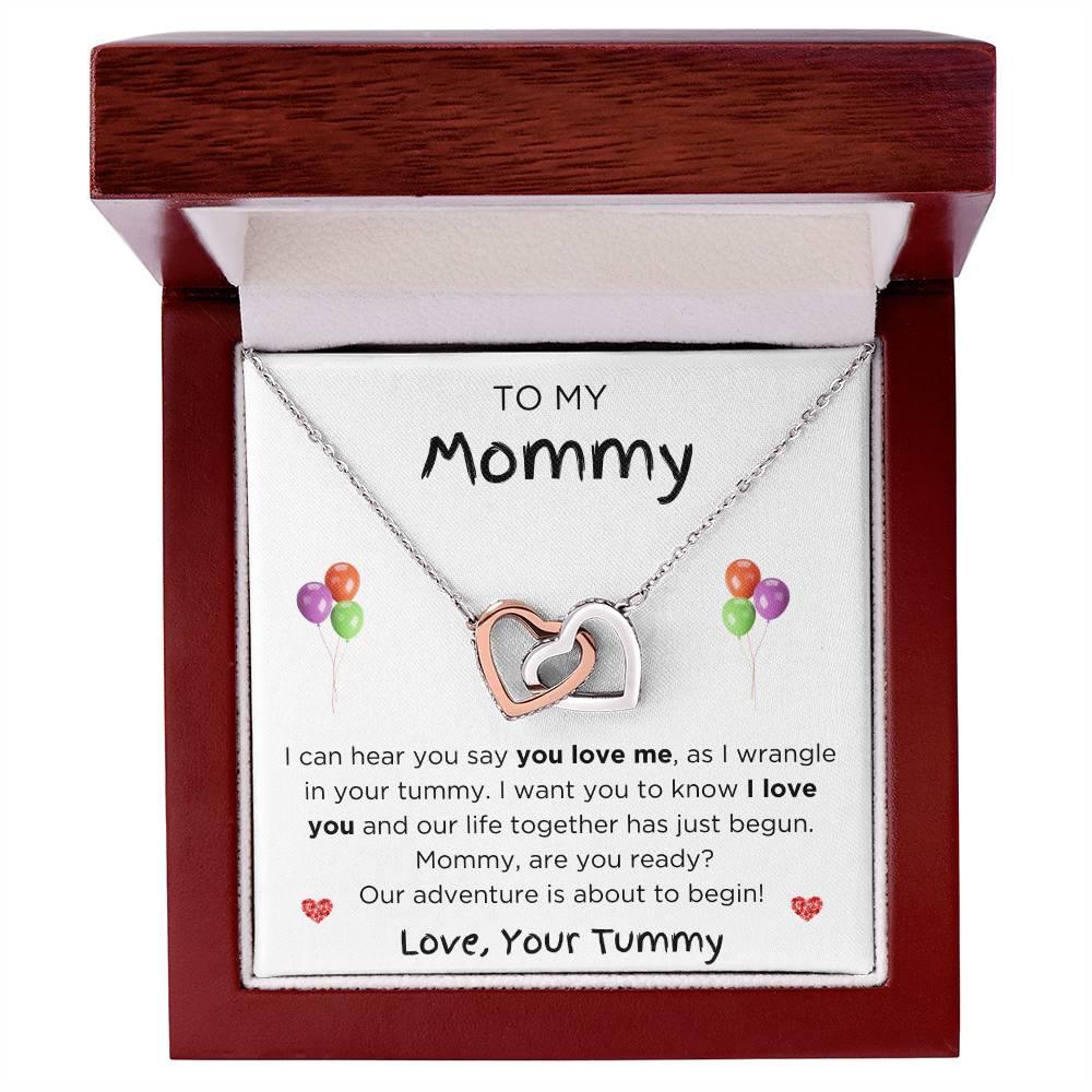 To Mommy from your tummy Necklace - Kim’s Signature Beauty & Accessories    