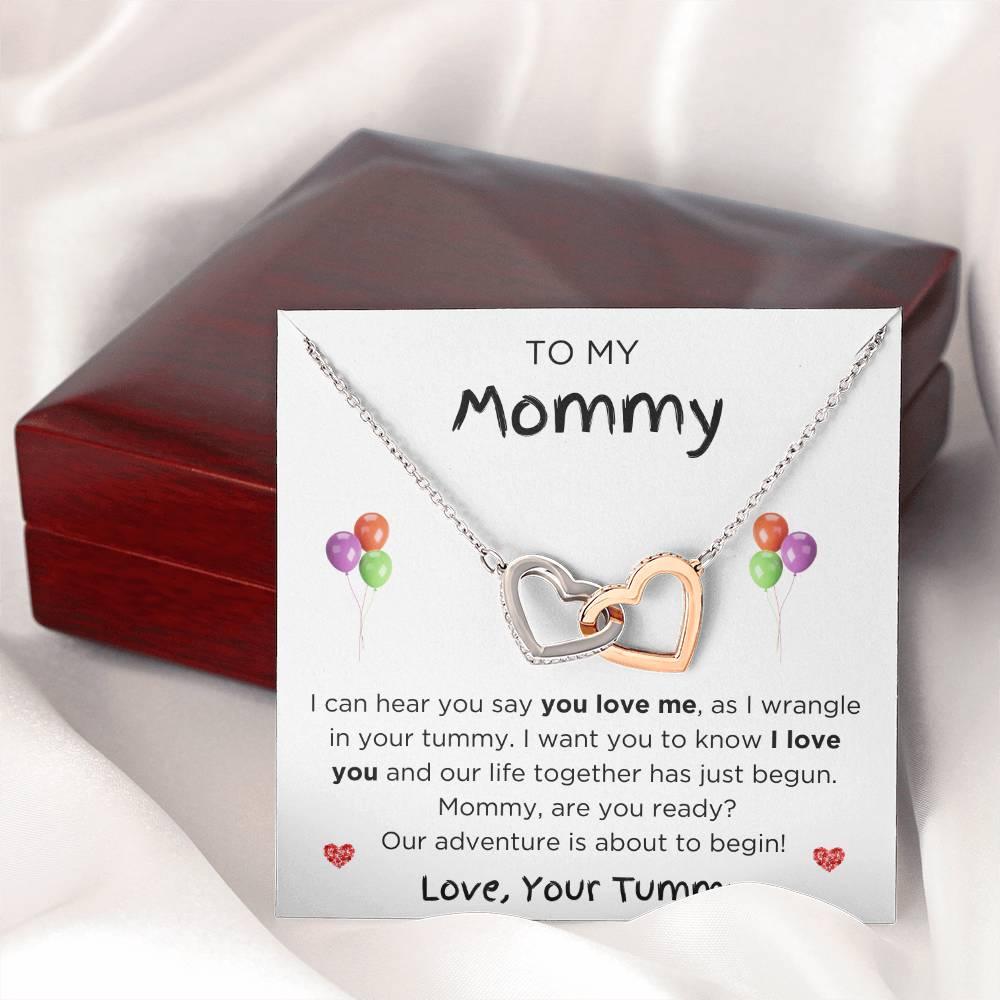 To Mommy from your tummy Necklace - Kim’s Signature Beauty & Accessories    