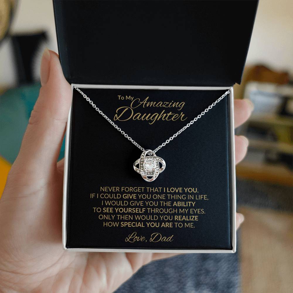 To My Amazing Daughter |  Love Dad - Kim’s Signature Beauty & Accessories    