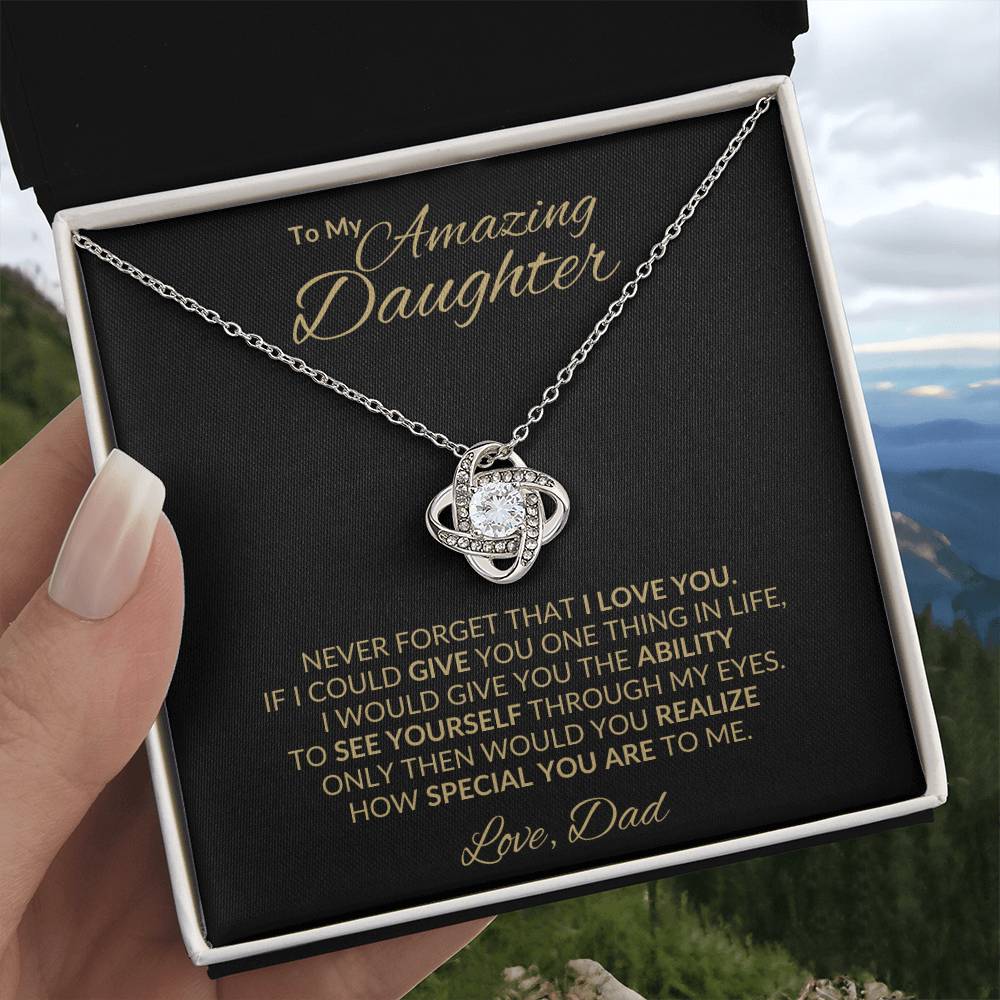 To My Amazing Daughter |  Love Dad - Kim’s Signature Beauty & Accessories    