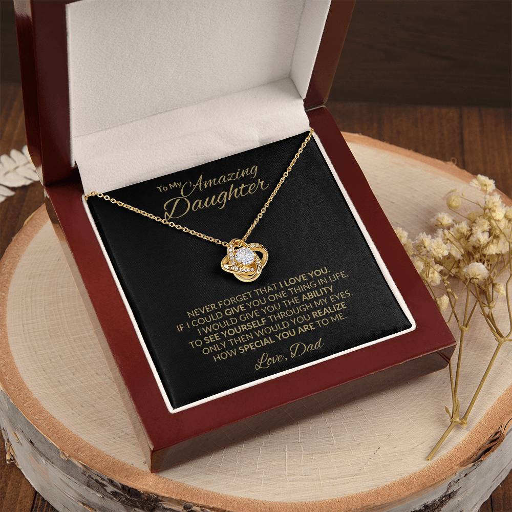 To My Amazing Daughter |  Love Dad - Kim’s Signature Beauty & Accessories    