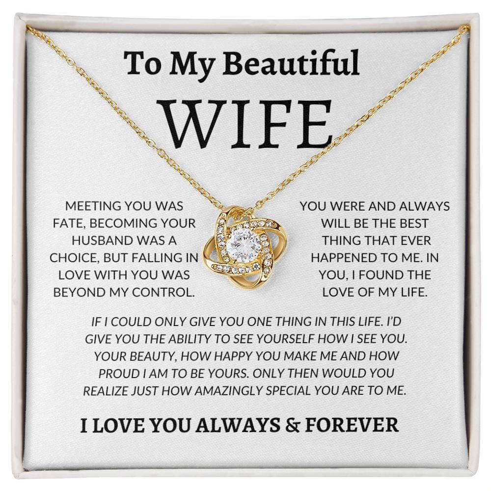 To My Beautiful Wife | Meeting You was Fate - Kim’s Signature Beauty & Accessories    