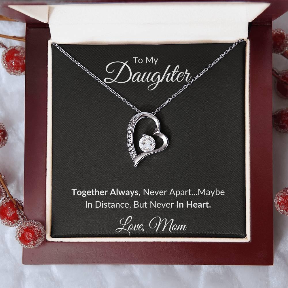 To My Daughter Forever Love Necklace - Kim’s Signature Beauty & Accessories    