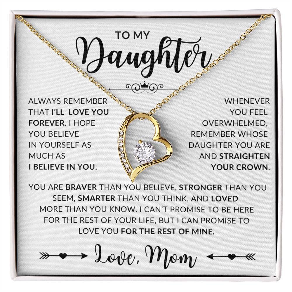 To My Daughter | I'LL Love you forever - Kim’s Signature Beauty & Accessories    