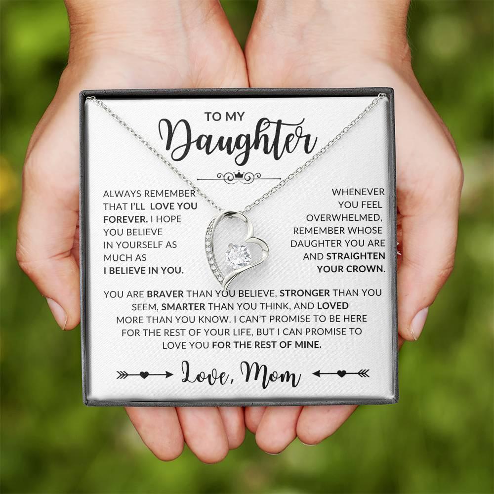 To My Daughter | I'LL Love you forever - Kim’s Signature Beauty & Accessories    
