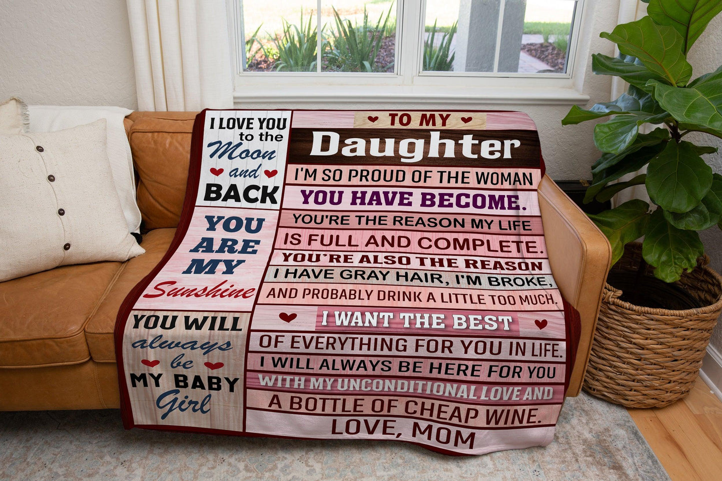 To My Daughter Never forget  I love you Mom - Kim’s Signature Beauty & Accessories    