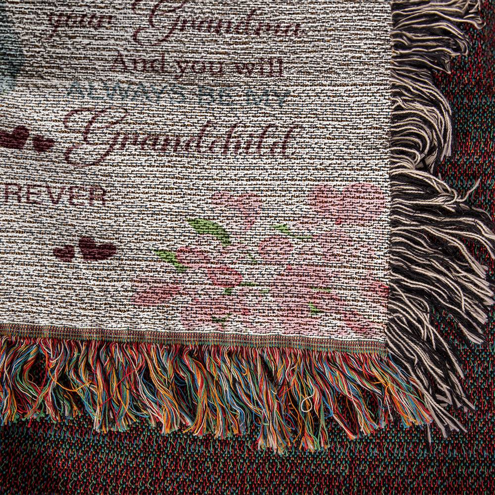 To My Granddaughter, Love Grandma Elephant Blanket (50" x 60") - Kim’s Signature Beauty & Accessories
