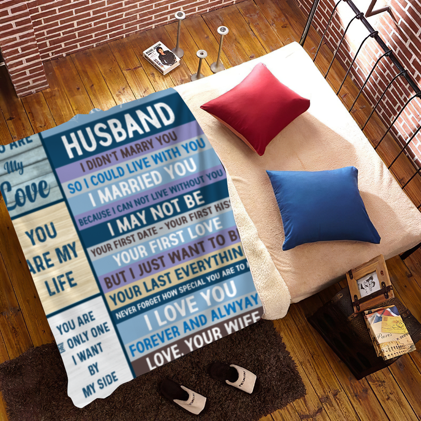 To My Husband Blanket - Kim’s Signature Beauty & Accessories    