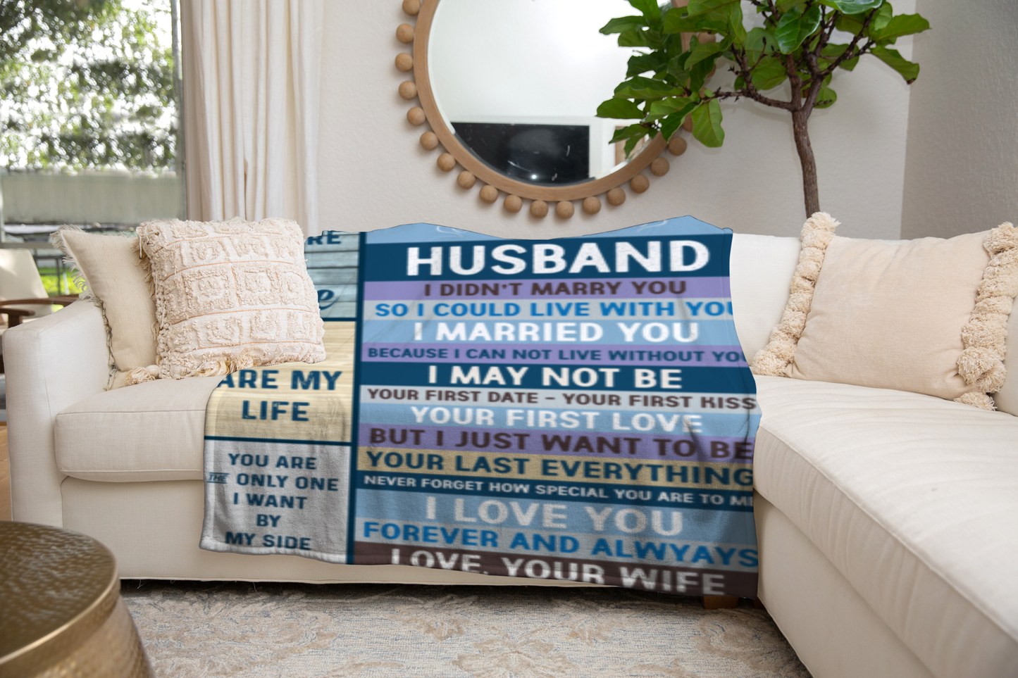 To My Husband Blanket - Kim’s Signature Beauty & Accessories    