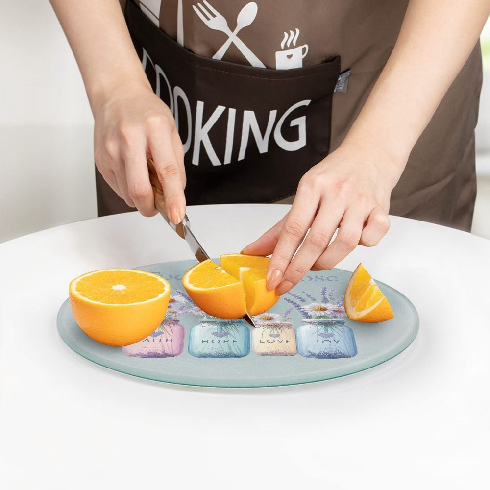 Today I Choose |  Tempered Glass Cutting Board - Kim’s Signature Beauty & Accessories    