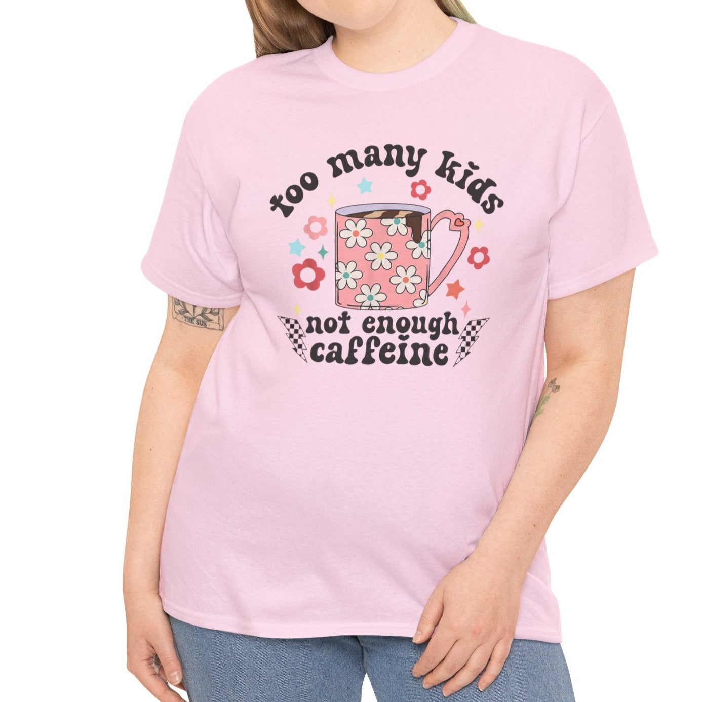 Too Many Kids Tee - Kim’s Signature Beauty & Accessories    