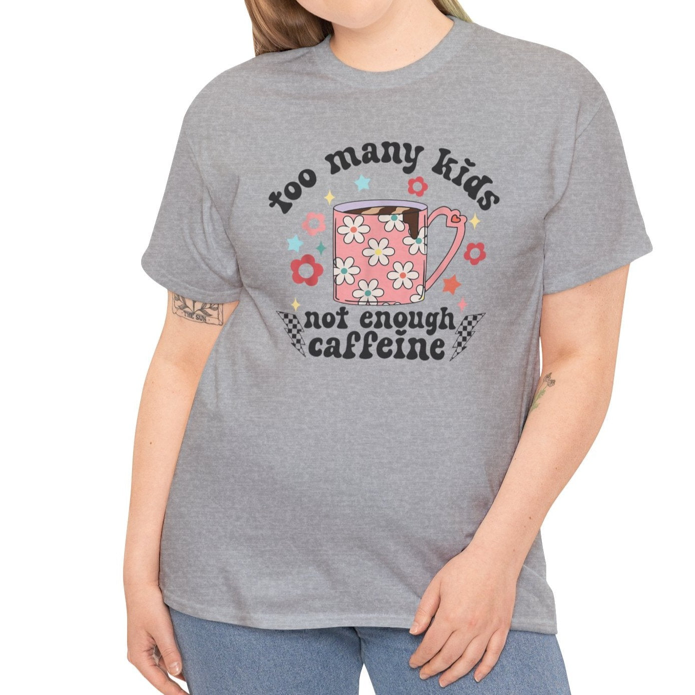 Too Many Kids Tee - Kim’s Signature Beauty & Accessories    