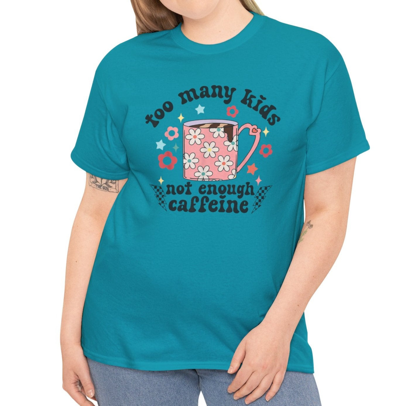Too Many Kids Tee - Kim’s Signature Beauty & Accessories    