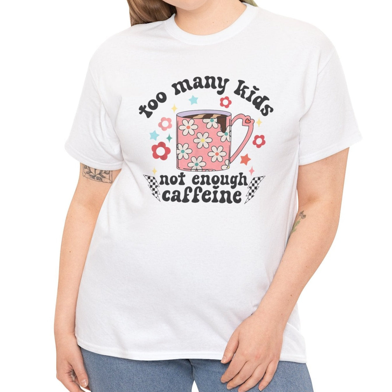 Too Many Kids Tee - Kim’s Signature Beauty & Accessories    