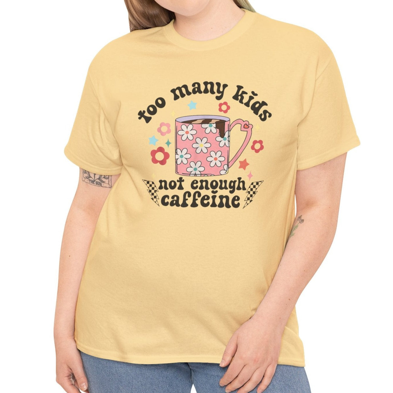 Too Many Kids Tee - Kim’s Signature Beauty & Accessories    