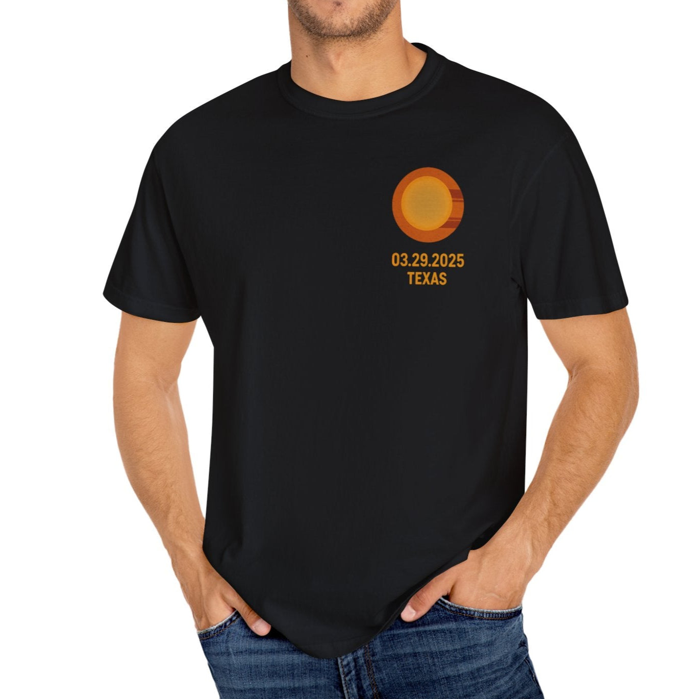 Total Eclipse of the Heart  Texas 2025 Unisex T-Shirt - Kim’s Signature Beauty & Accessories    