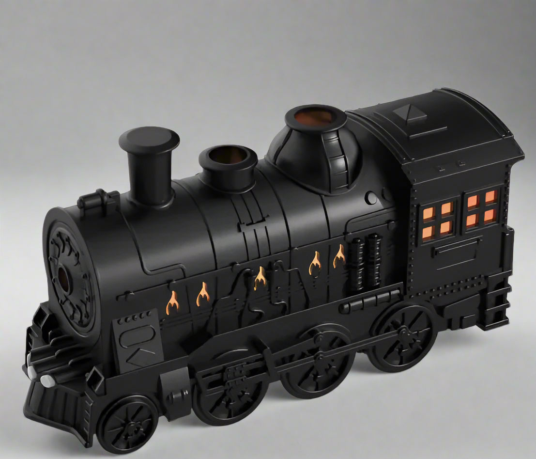 Train-Shaped Ultrasonic Diffuser – Aromatherapy Humidifier w/LED Light - Kim’s Signature Beauty & Accessories    
