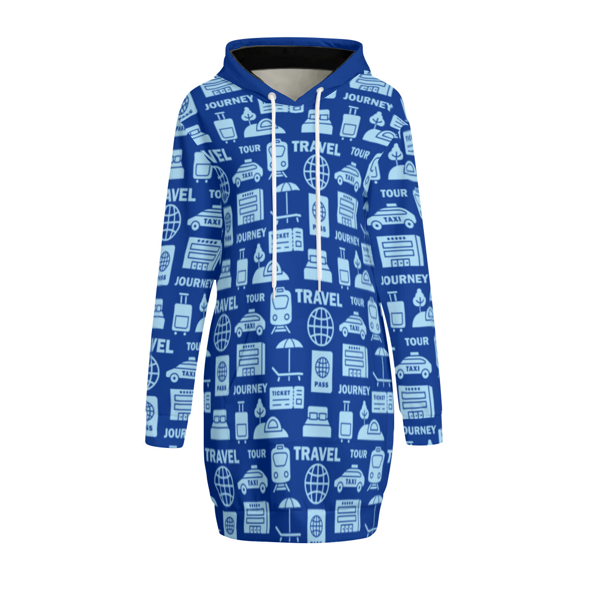 Travel & Tour Hoodie Dress - Kim’s Signature Beauty & Accessories    