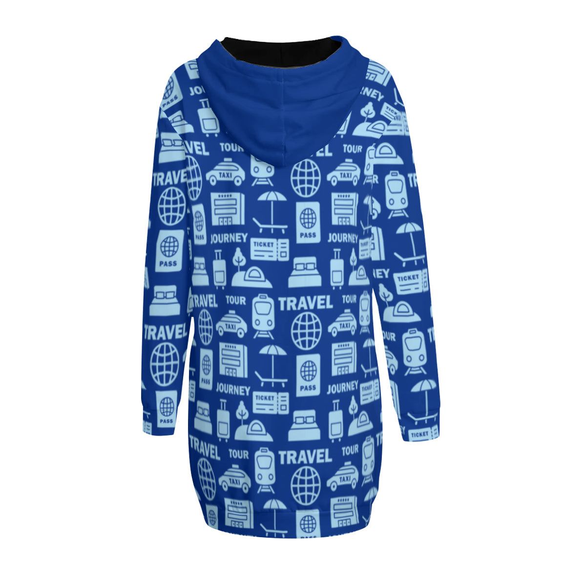 Travel & Tour Hoodie Dress - Kim’s Signature Beauty & Accessories    