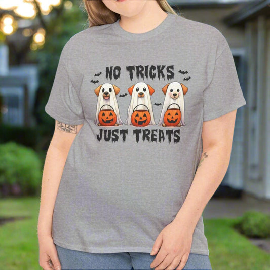 Trick or Treat Dog Trio  Tee - Kim’s Signature Beauty & Accessories    